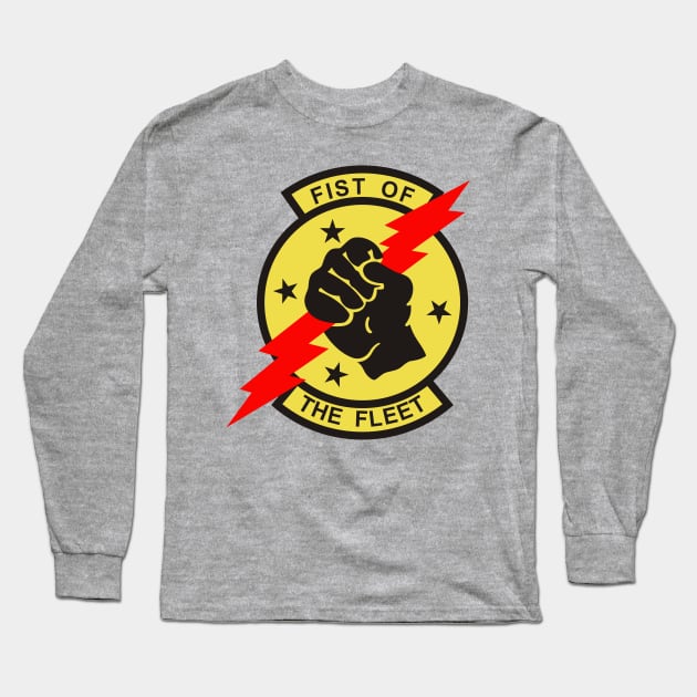 VFA-25 Fist Of The Fleet Long Sleeve T-Shirt by MBK